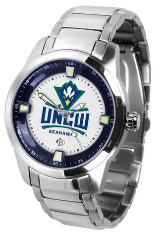 North Carolina Wilmington Seahawks - Men's Titan Steel Watch