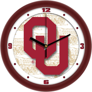 Oklahoma Sooners - Dimension Wall Clock