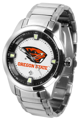 Oregon State Beavers - Men's Titan Steel Watch