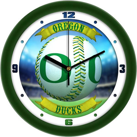 Oregon Ducks - Home Run Wall Clock - SuntimeDirect