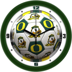 Oregon Ducks - Soccer Wall Clock - SuntimeDirect