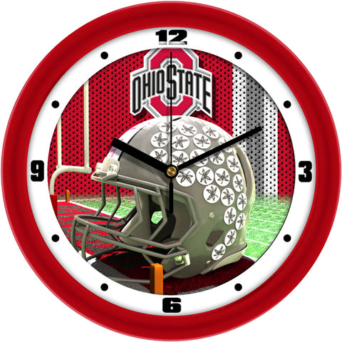 Ohio State Buckeyes - Football Helmet Wall Clock - SuntimeDirect