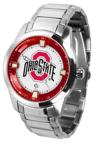 Ohio State Buckeyes - Men's Titan Steel Watch