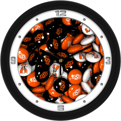 Oklahoma State Cowboys - Candy Wall Clock