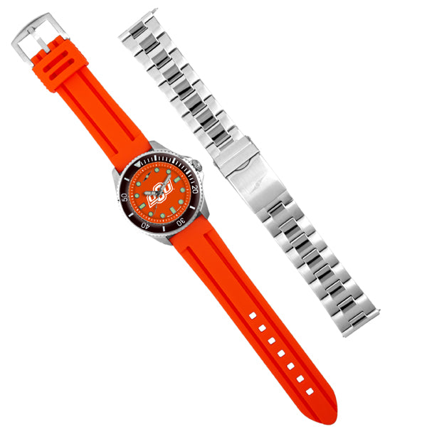 Oklahoma State Cowboys Men's Contender Watch Gift Set