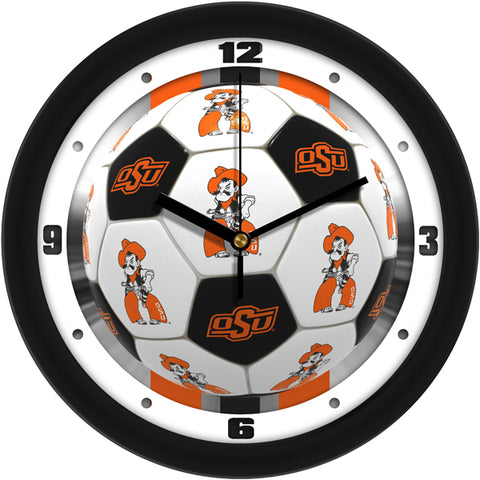 Oklahoma State Cowboys - Soccer Wall Clock - SuntimeDirect