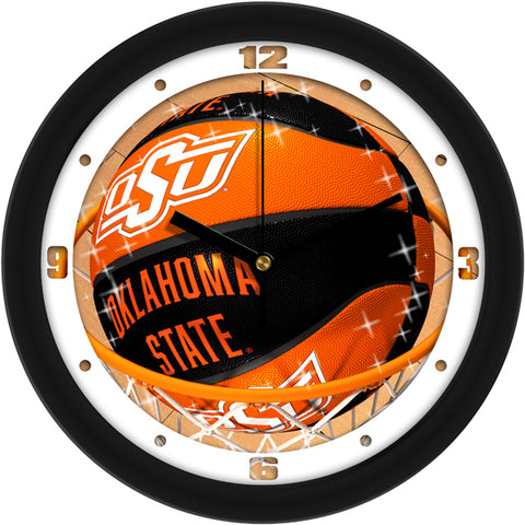 Oklahoma State Cowboys - Slam Dunk Wall Clock - SuntimeDirect