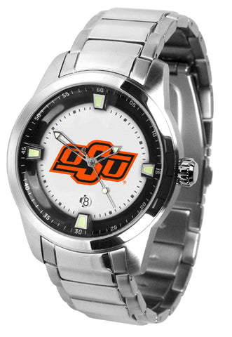 Oklahoma State Cowboys - Men's Titan Steel Watch