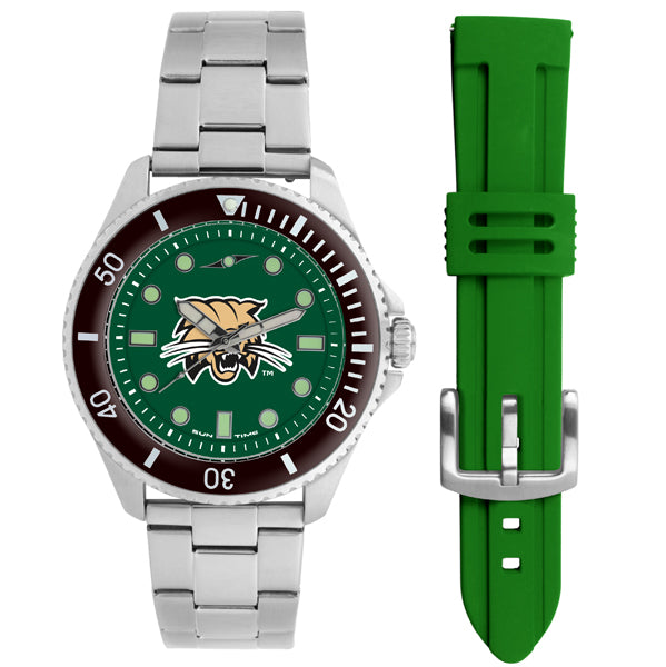 Ohio University Bobcats Men's Contender Watch Gift Set