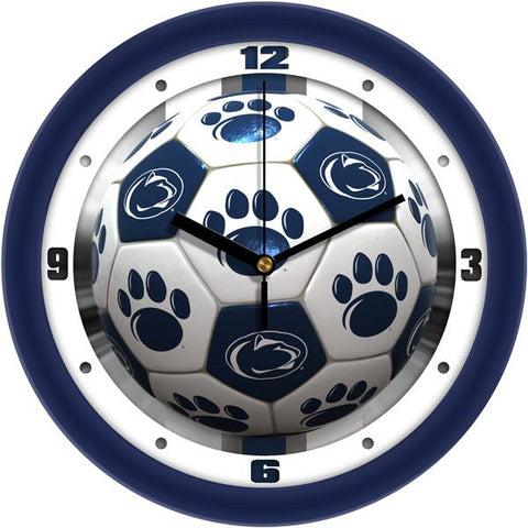 Penn State Nittany Lions - Soccer Wall Clock - SuntimeDirect