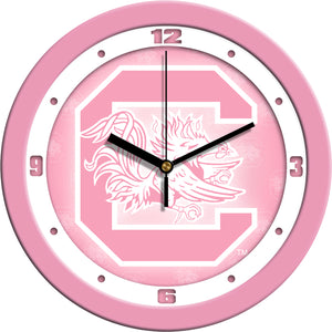 South Carolina Gamecocks - Pink Wall Clock - SuntimeDirect