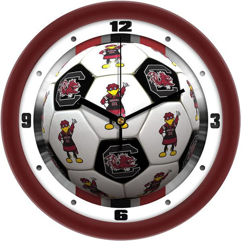 South Carolina Gamecocks - Soccer Wall Clock - SuntimeDirect