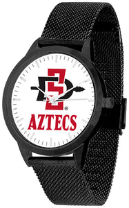 San Diego State Aztecs - Mesh Statement Watch - Black Band - SuntimeDirect