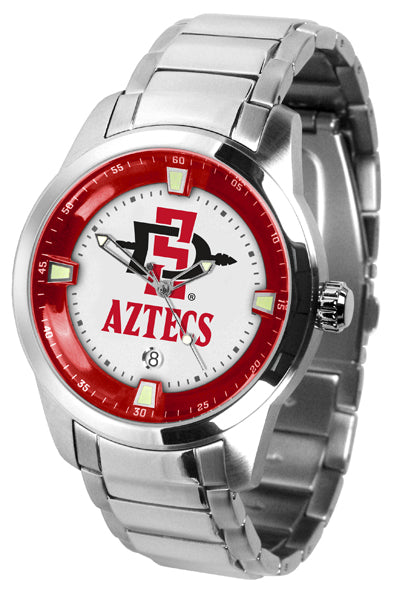 San Diego State Aztecs - Men's Titan Steel Watch