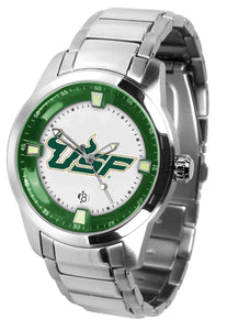 South Florida Bulls - Men's Titan Steel Watch