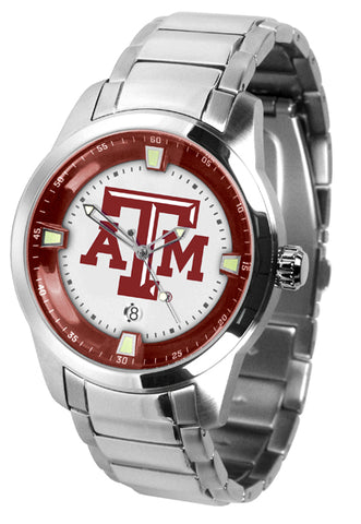 Texas A&M Aggies - Men's Titan Steel Watch
