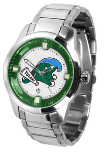 Tulane University Green Wave - Men's Titan Steel Watch