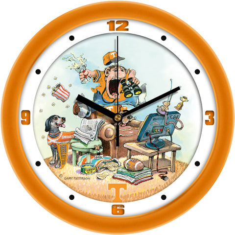 Tennessee Volunteers - "The Fan" Team Wall Clock - Art by Gary Patterson