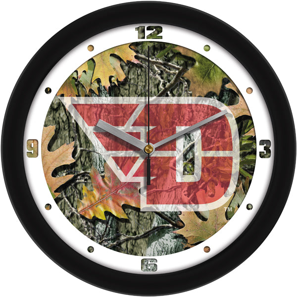 Dayton Flyers - Camo Wall Clock - SuntimeDirect