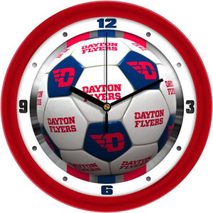 Dayton Flyers - Soccer Wall Clock - SuntimeDirect