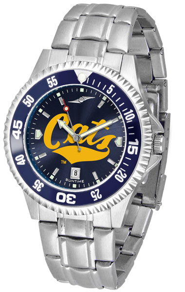 Montana State Bobcats - Competitor Steel AnoChrome  -  Color Bezel