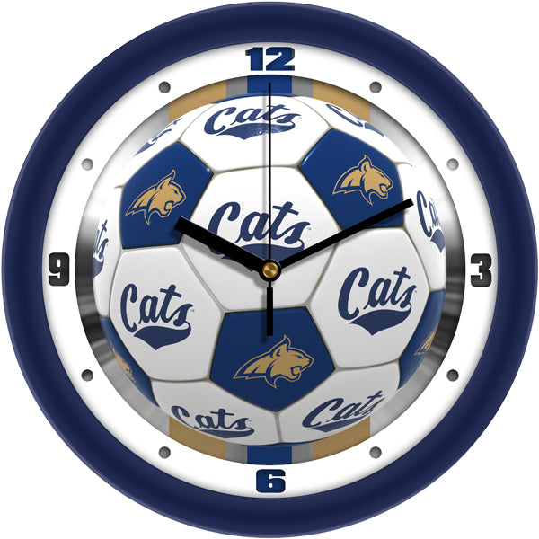 Montana State Bobcats - Soccer Wall Clock