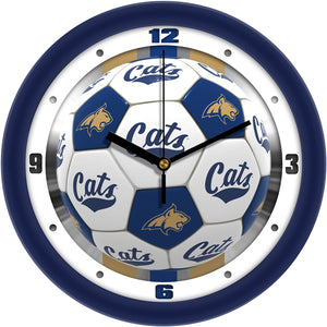 Montana State Bobcats - Soccer Wall Clock