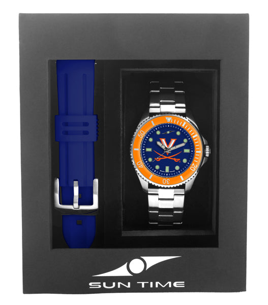 Virginia Cavaliers Men's Contender Watch Gift Set