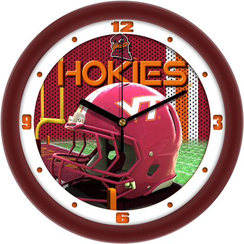 Virginia Tech Hokies - Football Helmet Wall Clock