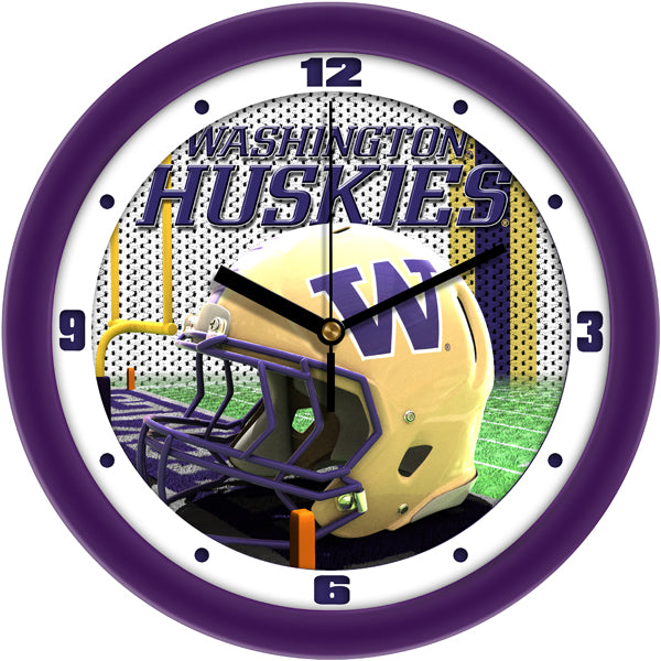 Washington Huskies - Football Helmet Wall Clock