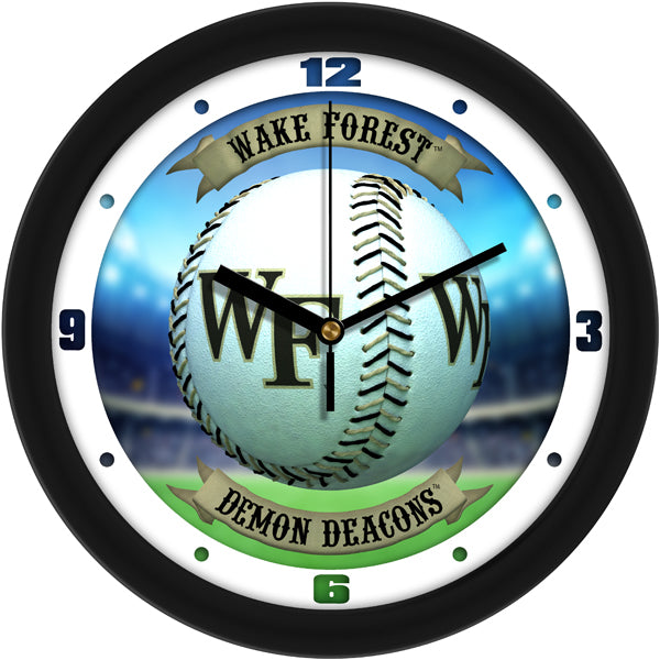 Wake Forest Demon Deacons - Home Run Wall Clock