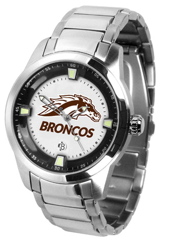 Western Michigan Broncos - Men's Titan Steel Watch