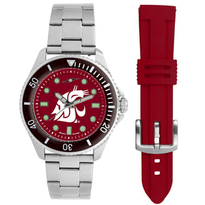 Washington State Cougars Men's Contender Watch Gift Set