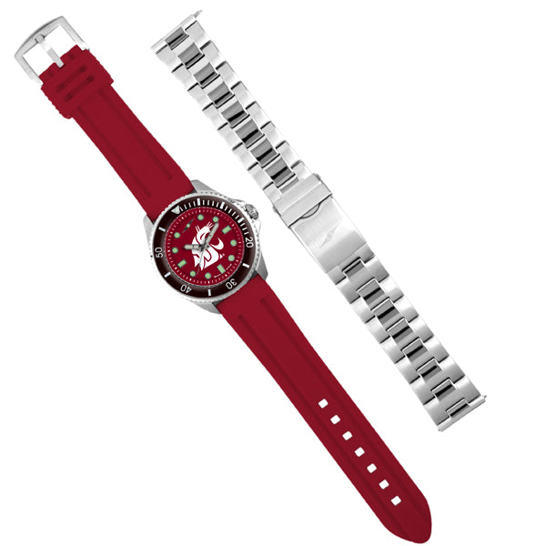 Washington State Cougars Men's Contender Watch Gift Set