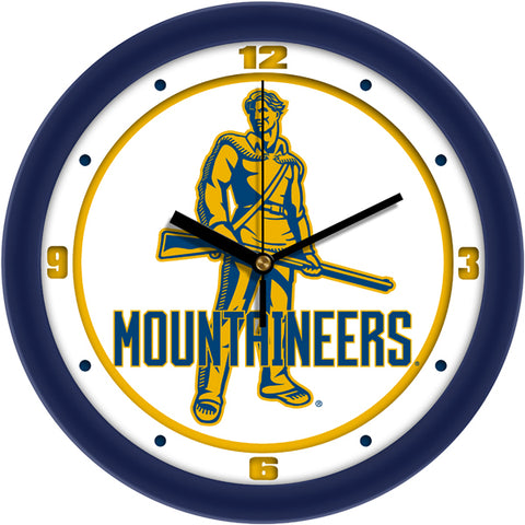 West Virginia Mountaineers - Traditional Wall Clock