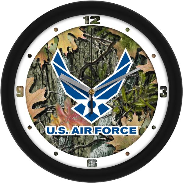 US Air Force - Camo Wall Clock - SuntimeDirect