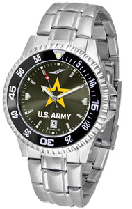 US Army - Competitor Steel AnoChrome  -  Color Bezel