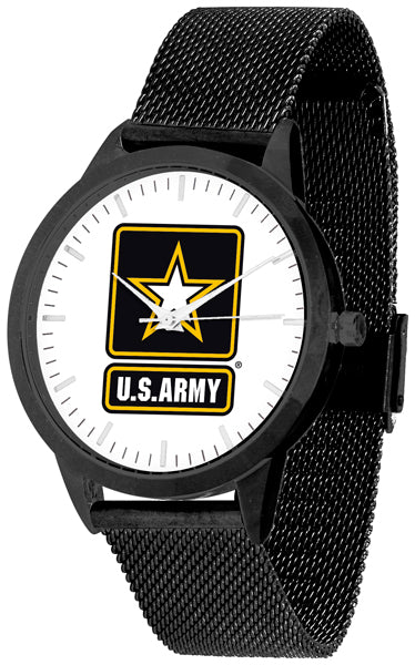 US Army - Mesh Statement Watch - Black Band