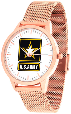 US Army - Mesh Statement Watch - Rose Band