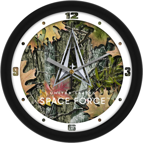 US Space Force - Camo Wall Clock