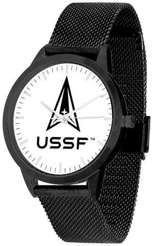 United States Space Force - Mesh Statement Watch - Black Band