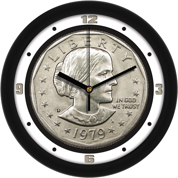 1979 Susan B. Anthony Dollar Coin Collectors Wall Clock