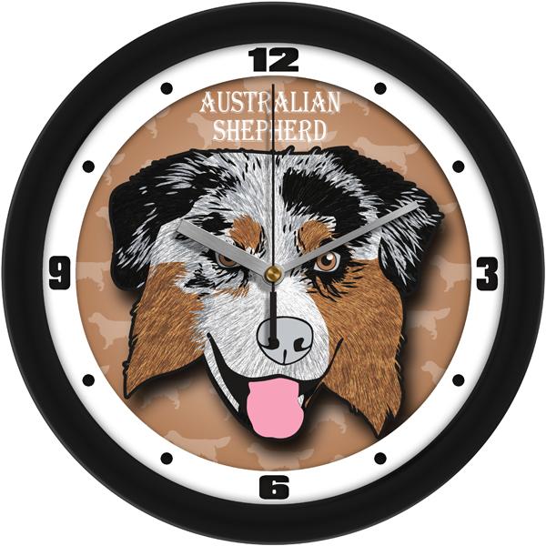 Australian Shepard Dog Wall Clock - SuntimeDirect