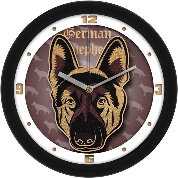 German Shepherd Dog Wall Clock - SuntimeDirect