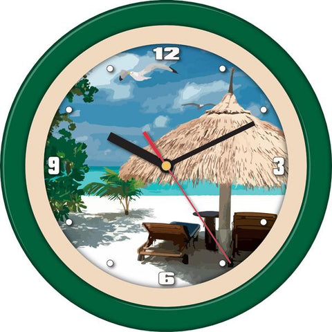 Beach Umbrella Decorative Wall Clock - SuntimeDirect