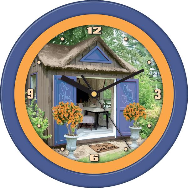 Forest Cottage Decorative Wall Clock - SuntimeDirect
