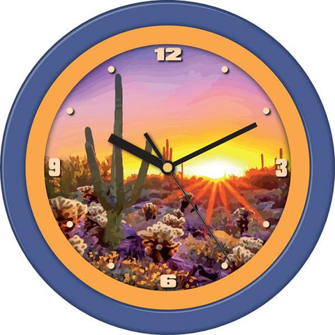 Desert Sunset Decorative Wall Clock - SuntimeDirect