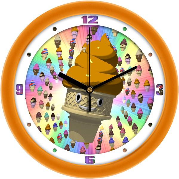 Ice Cream Cone Heaven Decorative Wall Clock - SuntimeDirect