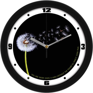 Dandelion Decorative Wall Clock - SuntimeDirect