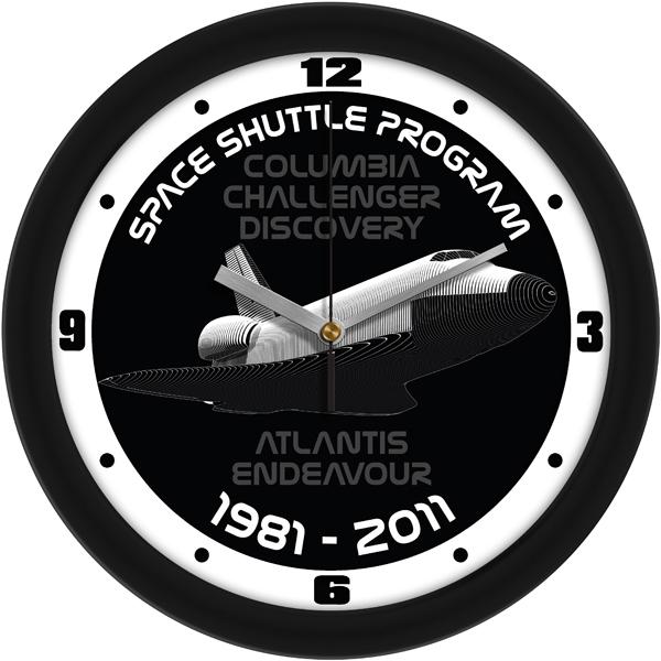 US Space Shuttle Program Commemorative Wall Clock - SuntimeDirect